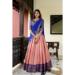 Picture of Nice Chiffon & Silk Light Coral Lehenga Choli