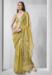 Picture of Amazing Net Dark Golden Rod Saree