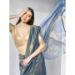 Picture of Magnificent Net Slate Grey Saree