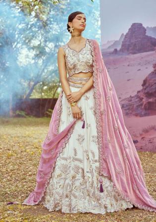 Picture of Ideal Rayon Rosy Brown Lehenga Choli