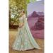 Picture of Good Looking Rayon Dark Sea Green Lehenga Choli