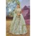 Picture of Good Looking Rayon Dark Sea Green Lehenga Choli