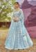 Picture of Enticing Rayon Light Steel Blue Lehenga Choli