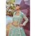 Picture of Classy Rayon Dark Sea Green Lehenga Choli