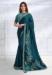 Picture of Good Looking Georgette & Silk Teal Saree