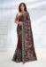 Picture of Classy Georgette & Silk Rosy Brown Saree