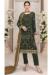 Picture of Georgette Medium Sea Green Straight Cut Salwar Kameez