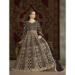 Picture of Wonderful Net Black Party Wear Gown