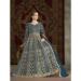 Picture of Superb Net Dark Slate Grey Party Wear Gown