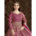 Picture of Classy Net Hot Pink Party Wear Gown