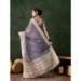 Picture of Magnificent Organza Dark Slate Blue Saree