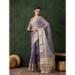 Picture of Magnificent Organza Dark Slate Blue Saree