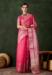 Picture of Classy Organza Pink Saree