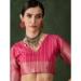 Picture of Classy Organza Pink Saree