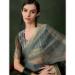 Picture of Shapely Organza Sea Green Saree