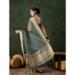 Picture of Shapely Organza Sea Green Saree