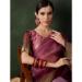 Picture of Radiant Organza Indian Red Saree