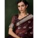 Picture of Radiant Organza Dark Olive Green Saree