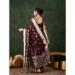 Picture of Radiant Organza Dark Olive Green Saree