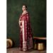 Picture of Excellent Organza Maroon Saree