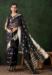 Picture of Elegant Organza Dark Slate Grey Saree