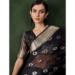 Picture of Elegant Organza Dark Slate Grey Saree