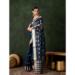 Picture of Pleasing Organza Midnight Blue Saree