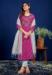 Picture of Elegant Rayon Purple Readymade Salwar Kameez