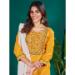 Picture of Nice Rayon Golden Rod Readymade Salwar Kameez