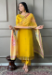 Picture of Enticing Cotton Orange Readymade Salwar Kameez