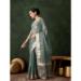 Picture of Beautiful Organza Dark Sea Green Saree