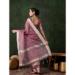 Picture of Pleasing Organza Dark Olive Green Saree