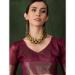 Picture of Ideal Organza Brown Saree