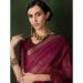 Picture of Ideal Organza Brown Saree