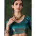 Picture of Magnificent Organza Sea Green Saree