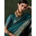 Picture of Magnificent Organza Sea Green Saree