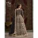 Picture of Elegant Net Black Straight Cut Salwar Kameez