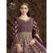 Picture of Radiant Net Maroon Straight Cut Salwar Kameez