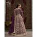 Picture of Radiant Net Maroon Straight Cut Salwar Kameez