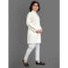 Picture of Beauteous Cotton Azure Kids Kurta Pyjama