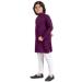 Picture of Beautiful Cotton Purple Kids Kurta Pyjama