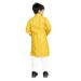 Picture of Good Looking Cotton Yellow Kids Kurta Pyjama