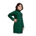 Picture of Bewitching Chiffon Forest Green Kids Kurta Pyjama