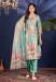 Picture of Elegant Chiffon Cadet Blue Readymade Salwar Kameez