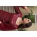 Picture of Beautiful Georgette Maroon Readymade Salwar Kameez