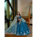 Picture of Nice Silk Teal Lehenga Choli