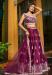 Picture of Sightly Silk Medium Orchid Lehenga Choli