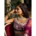 Picture of Sightly Silk Medium Orchid Lehenga Choli