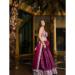 Picture of Taking Silk Purple Lehenga Choli