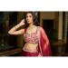 Picture of Pleasing Silk Maroon Lehenga Choli